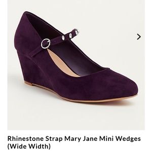 Purple Torrid Shoes size 10